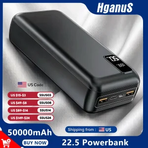 50000mAh Powerbank 22.5W Fast Charge