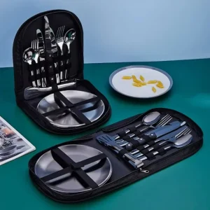 2Person Utensil Camping Dinnerware
