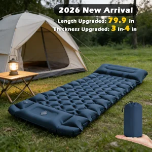 2026!Thick Camping Inflatable Mattress