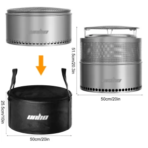 19-Inch Smokeless Fire Pit