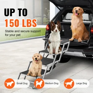 Dog Car Steps Folding Portable