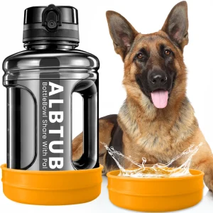 Dog Water Bottle Dispenser 85OZ Camping