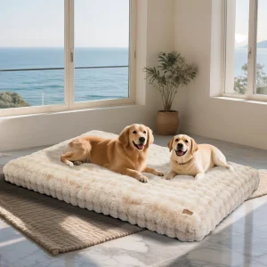 M-4XL Ultra-soft Plush Dog Bed Pet