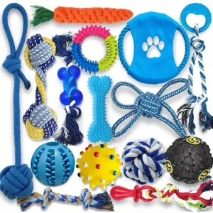 15PCS Durable Dog Toys
