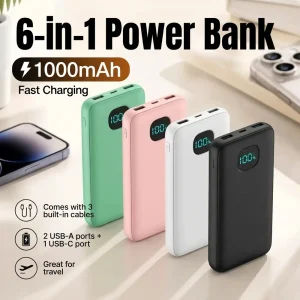 6-in-1 Power Bank 10000mAh