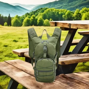 15L Hiking Backpack with 3L Hydration Bladder